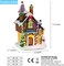 Christmas Candy Gingerbread House Decor - Christmas Village Houses Building with LED Light up Decorative Tabletop Decoration